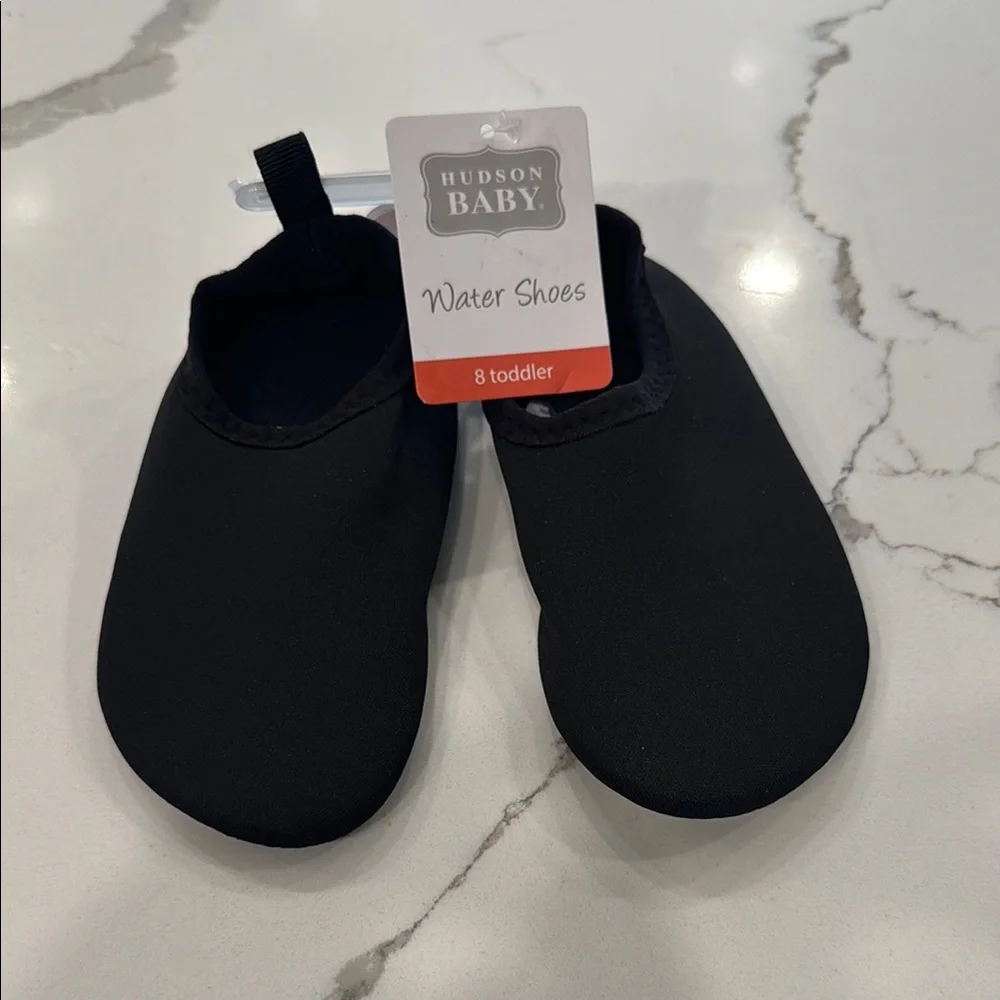 Hudson Baby Black Water Shoes for Toddlers nwt 8t